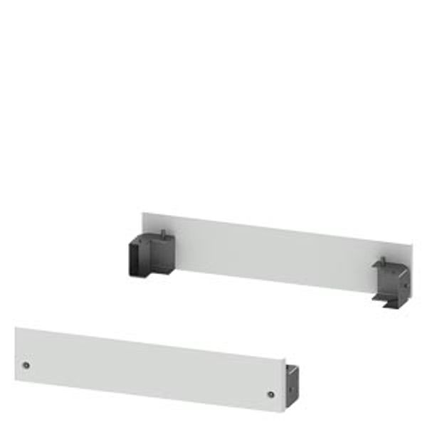 SIVACON, base, for cubicles with door at the front and the rear, H: 100 mm image 1