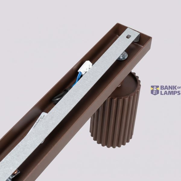Ceiling lamp KARBON 4L brown image 9