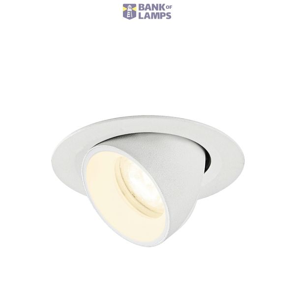 NUMINOS© GIMBLE XS, recessed CL 4000K, 55ø, IP20, round wh image 1