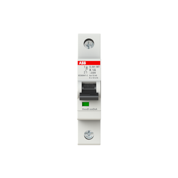 S201MT-K1 Miniature Circuit Breakers MCBs - 1P - K - 1 A image 6