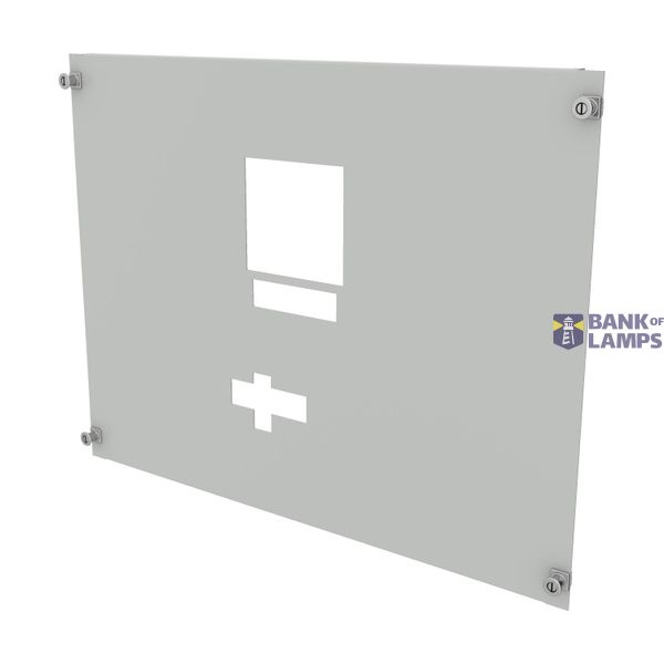 ProfiSNAP Front Plate, for enclosure width 600mm, H=400mm, prepared fo image 1