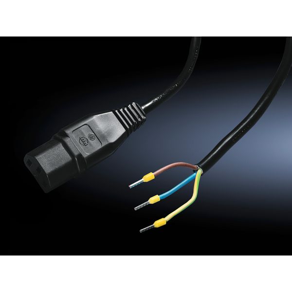 SM Connection cable, For power pack, with IEC 60 320, L: 1,5 m image 3
