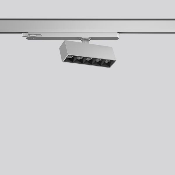 BeamLine Slim, 14 W, 1100 lm, 940, silver, on/off Surface mounted proj image 1