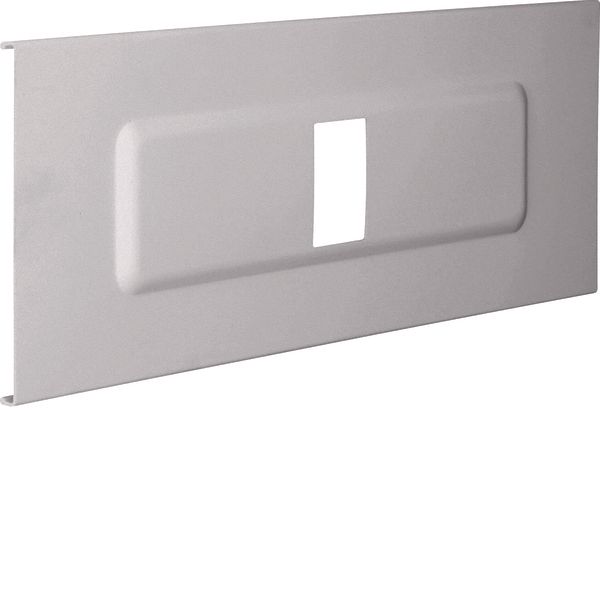 Pre-cut lid AEE 4 gang, FB 60190, grey image 1