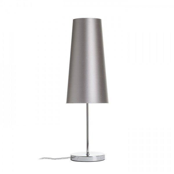 NYC/CONNY 15/30 table Monaco dove gray/silver PVC/chrome 230V LED E27 11W image 1