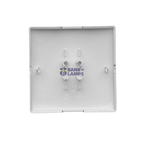 Interdediate switch with LED indicator light without pictogram, (module), 10AX, quick connection, Bronze matt, metalic image 1