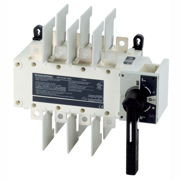 Manual changeover switch body for SIRCOVER UL 1008 3P, 200A image 2