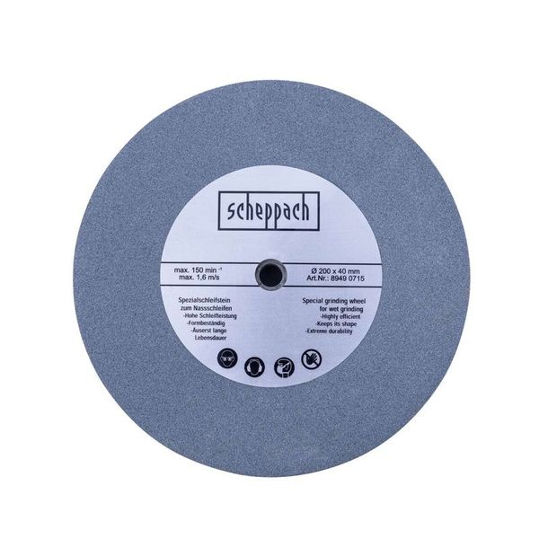 Scheppach Wet Sharpening Stone O200mm K220 image 2