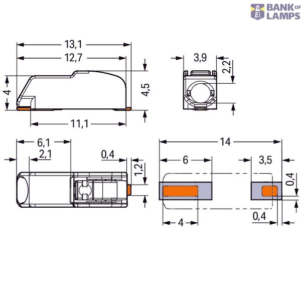 SMD PCB terminal block image 2