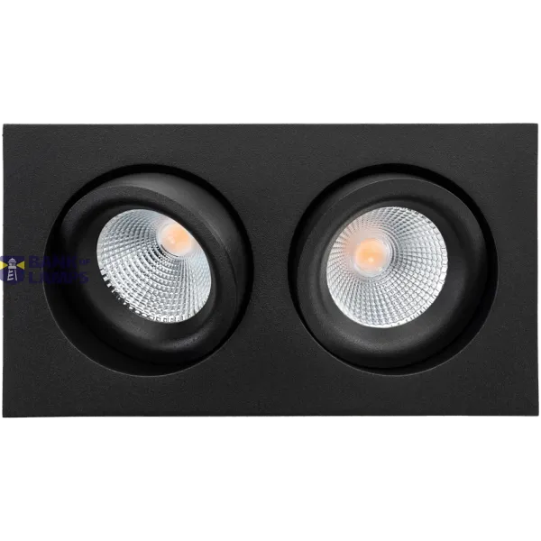 JUNISTAR LUX SQUARE 2X MUSTA 3000K DALI image 1