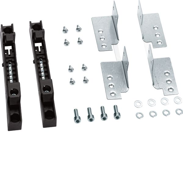 Busbar carrier,universN,1 pole for N/PE for Cu max. 100 / 10 mm, depht image 1