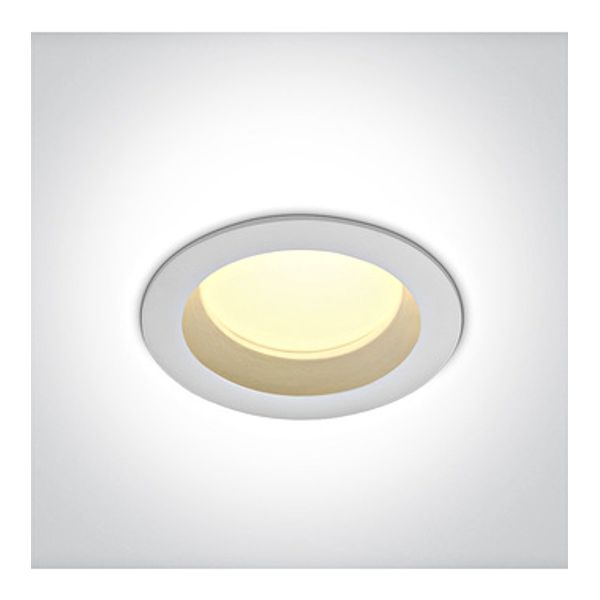 10113B/W/V WHITE 13W IP54 CCTV 230V image 1