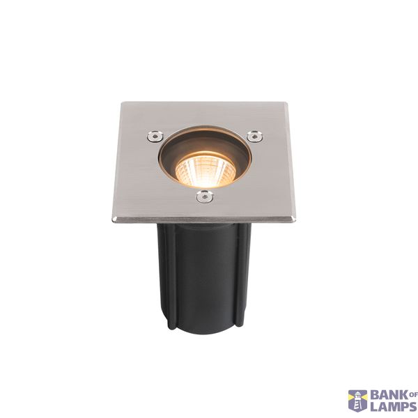 DASAR® S, recessed floor light, square, 4W, 3000K, 24°, IP67, cylindrical, anthracite image 5