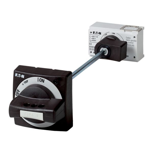 Main switch assembly kit, handle black, +additional handle, shaft 600mm image 6