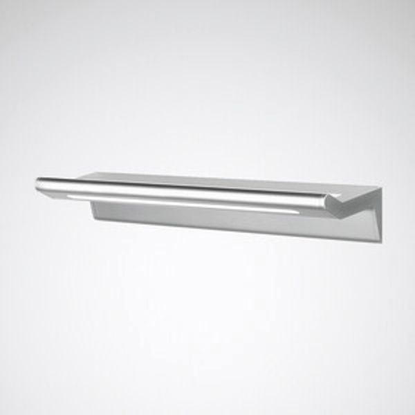 Easy care Sanesca Multi-component Diffuser Silver rectangular ETDD 19W 2600lm asymmetric Wide (AW) IP40 IK06 3 SDCM image 1