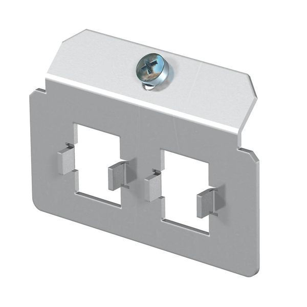 Support plate 2 x type N for mounting support image 1