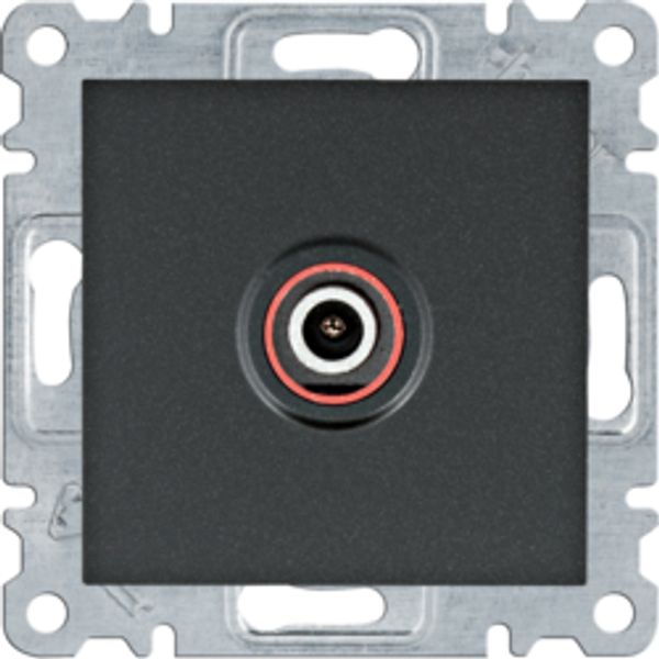 TV socket - black image 1