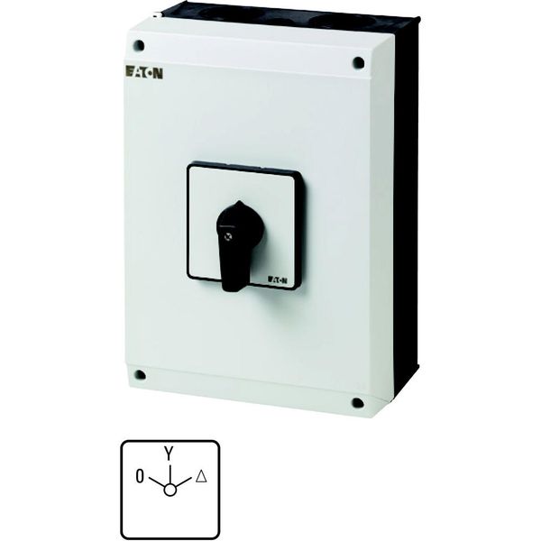 T5-4-8410/I5 Star-delta switches, T5, 100 A, surface mounting, 4 contact unit(s), Contacts: 8, 60 °, maintained, With 0 (Off) position, 0-Y-D, Design number 8410 image 2