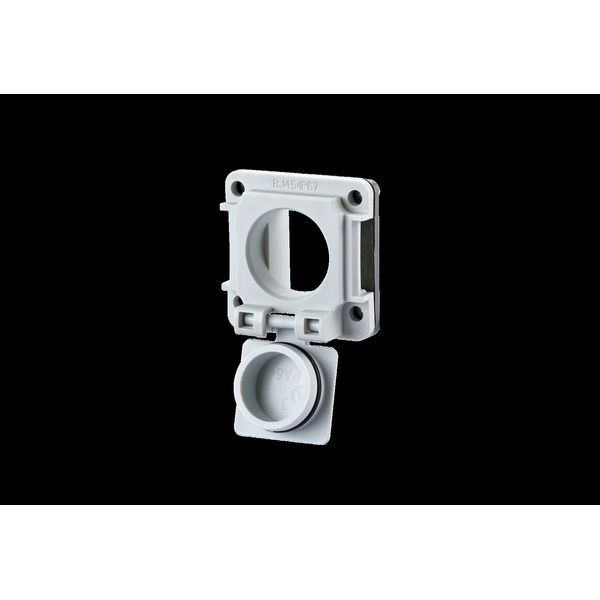 E-DAT Industry IP67 V6 for keystone with mounting kit image 2