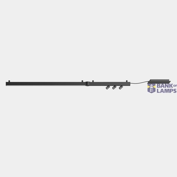 Lineal lighting system Apex Lineal Surface 1595mm 3 Spots 30mm 21W LED neutral-white 4000K CRI 90 ON-OFF White IP20 2134lm image 1