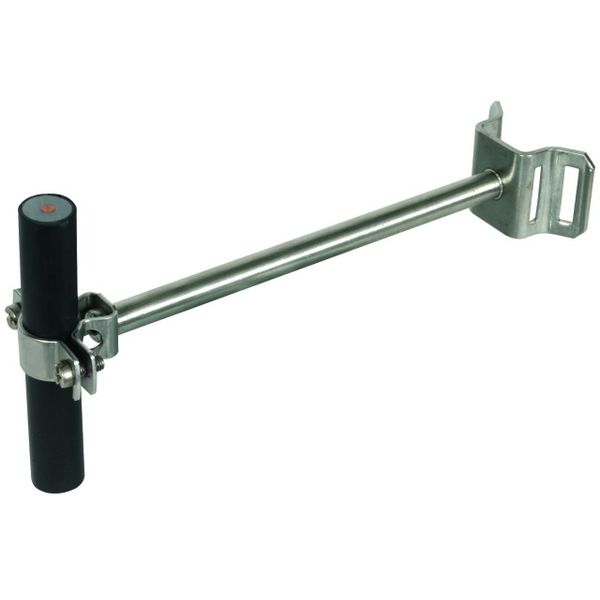 HVI Ex P200 holder StSt f. Conduc. D20mm dist. 200mm w. bracket f. tub image 1