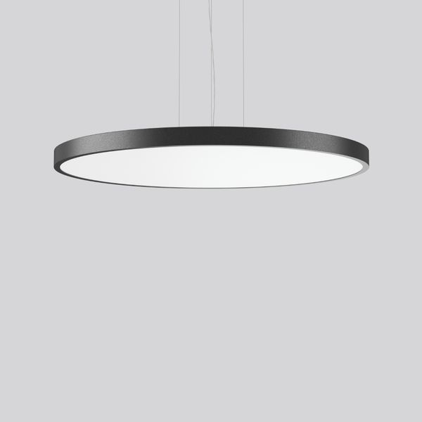 TRIONA round, 106 W, 11200 lm, 830, anthracite, DALI Pendant luminaire image 2