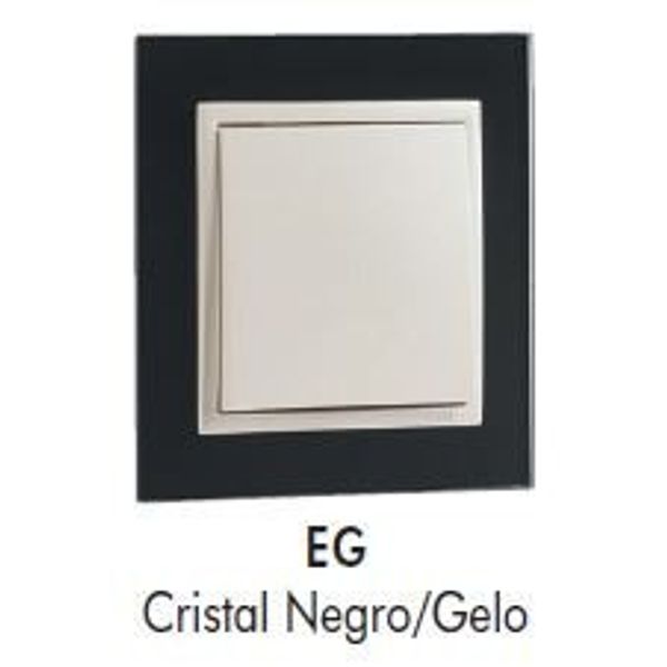 SINGLE FRAME BLACK CRISTAL/ICE image 1