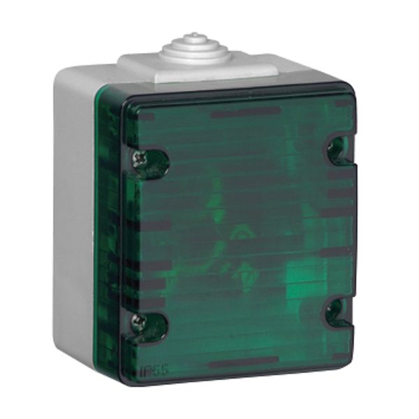 PILOT LIGHT (LOW HEIGHT) GREY/GREEN image 2