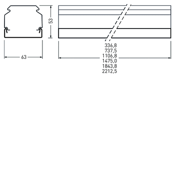 Mechanical accessories 765... E-Line Next Fix Silver 7259600 image 1