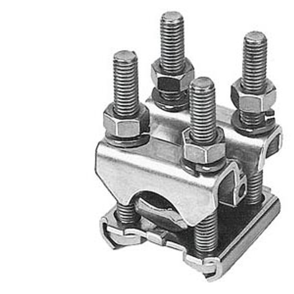 Terminal 1-pole, for busbar 20x 8 conductor connection 1x 50-240 mm2 image 1