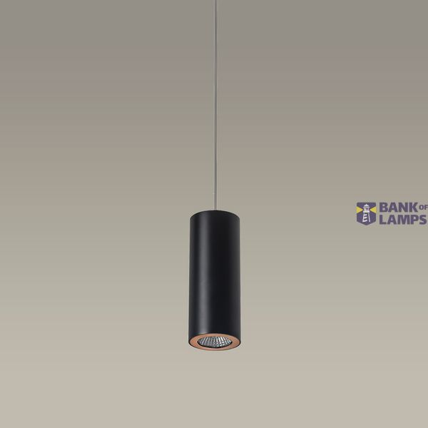 Pendant Pipe 170mm for Deltatrack GU10 15W Black image 1