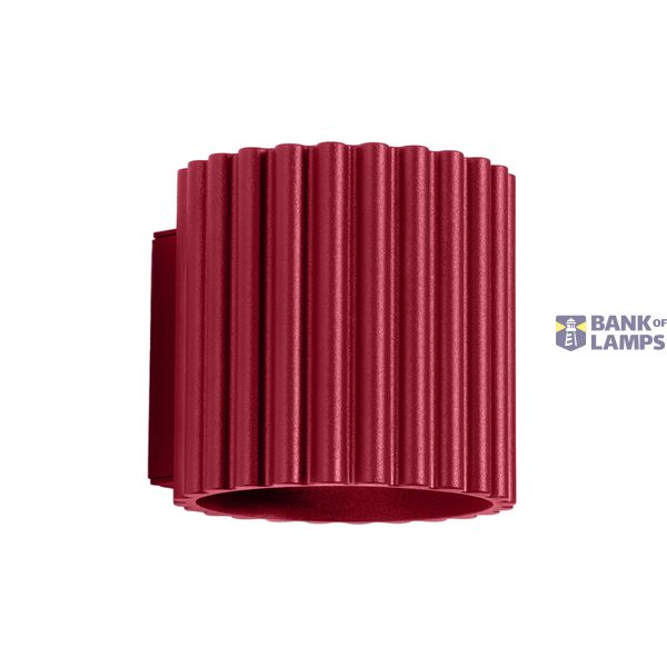 Wall lamp AURA burgundy G9 image 2
