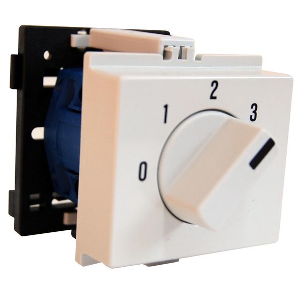 Step-switch with 0 position 0+3 steps 20A 1-pole image 1