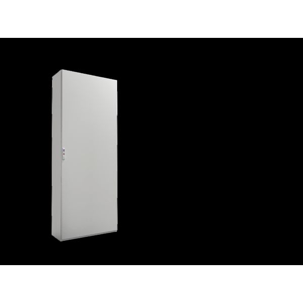VX SE free-standing enclosure system, WHD: 800x2000x300 mm, sheet steel image 2