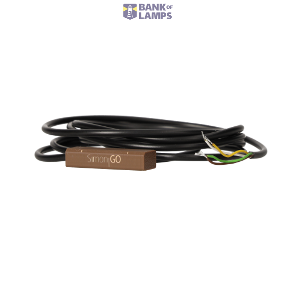 Window, door and gate opening sensor, smartphone controlled [Wi-Fi] - openSensor, (Complete product), bronze image 1
