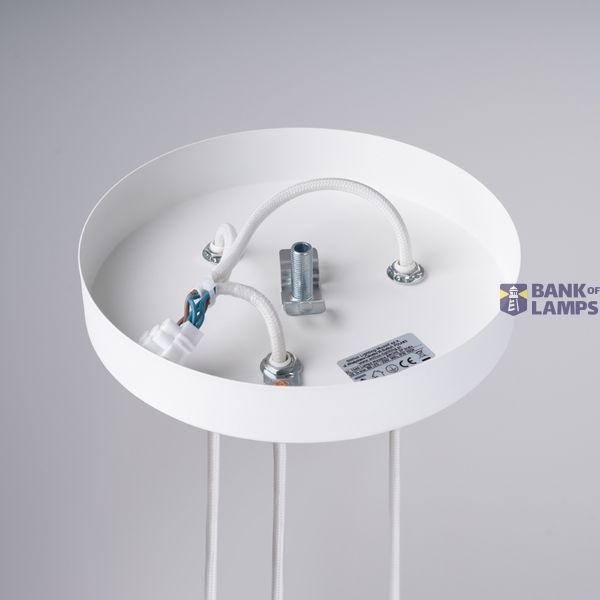 Pendant lamp ARCHE 3P white image 12