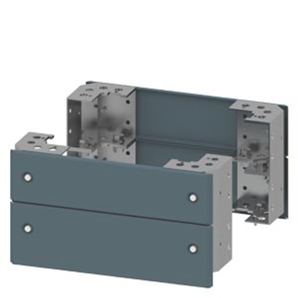Base corner pieces with cover H: 200 mm W: 400 mm image 1