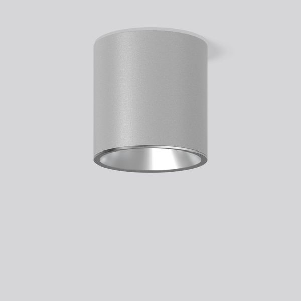 ANDHO midi, 31 W, 4150 lm, 840, silver, on/off Surface mounted downlig image 1