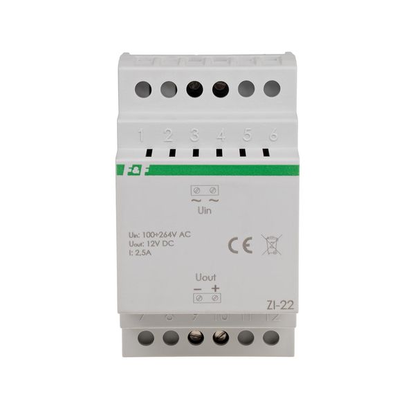 switching power supply ZI-22 12V DC 2.5A image 2