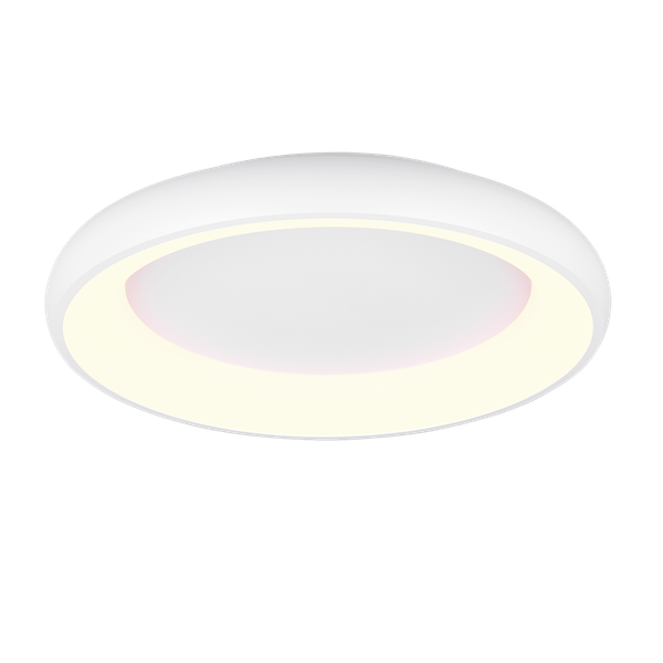 Cardona LED ceiling lamp 62 cm matt white image 1