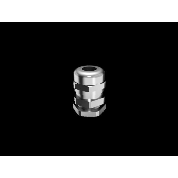 SZ Cable gland, brass, size: M12x1,5, for cables ˜ 3-6.5 mm image 2