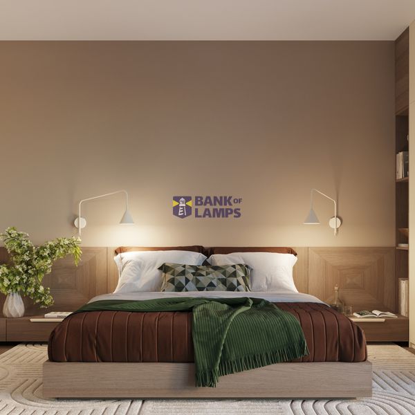 Wall lamp NOX 1 beige with a switch image 8