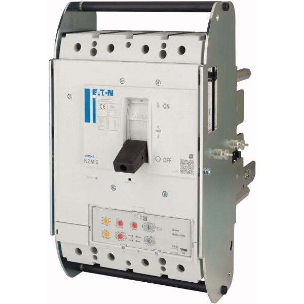 NZMH3-4-VX630-T-AVE NZM3 PXR20 circuit breaker, 630A, 4p, earth-fault protection, withdrawable unit image 4