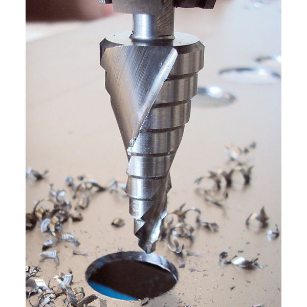HSS-AlTiN step drill bits 4 - 12 mm, 6,0 mm, 50 mm 1 pcs. image 2