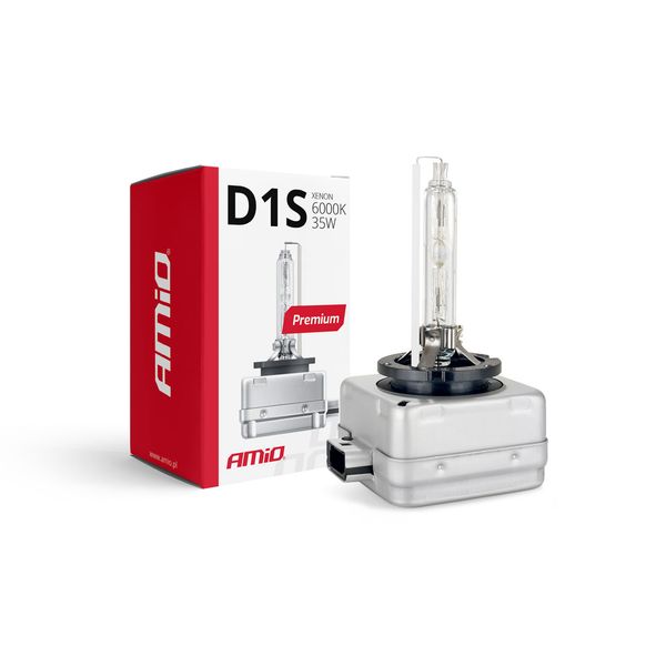 Xenon Bulb D1S 6000K AMiO PREMIUM image 1