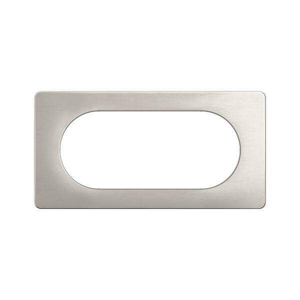 PLATE 2G LARGE SATIN ALUMINIUM image 4