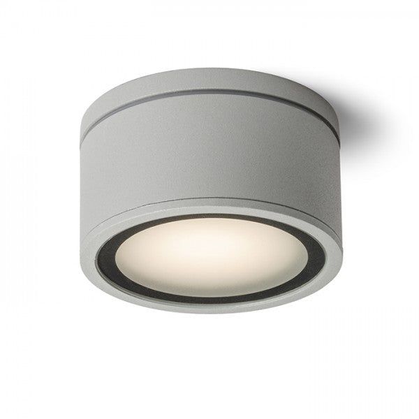MERIDO ceiling silver grey 230V GX53 11W IP54 image 1
