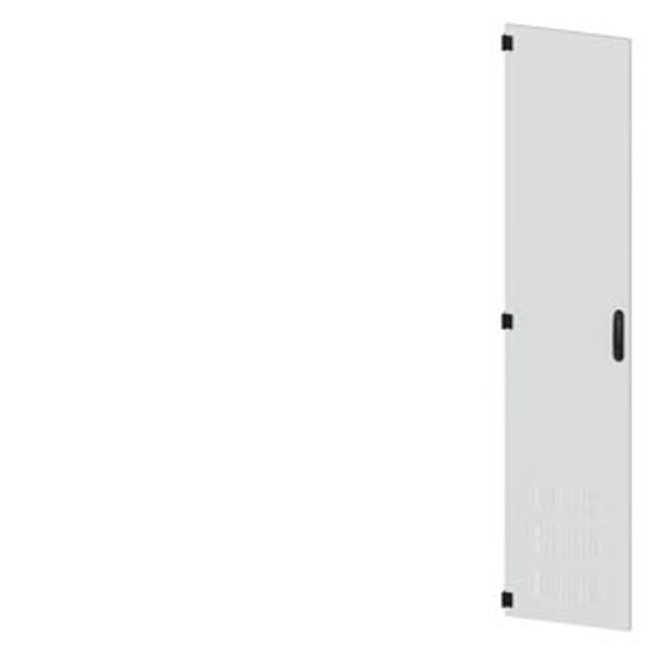SIVACON, door, left, ventilated, IP40, H: 2200 mm, W: 450 mm, RAL 7035 image 2