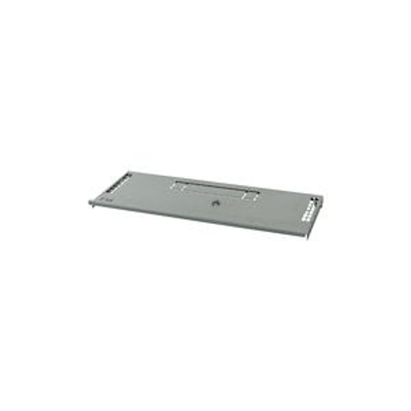 XPN4F-R-MCB08 Partition, NZM4 component mounting area/cable connection area, fixed mounting with remote operator, main busbar back, W=800mm image 9
