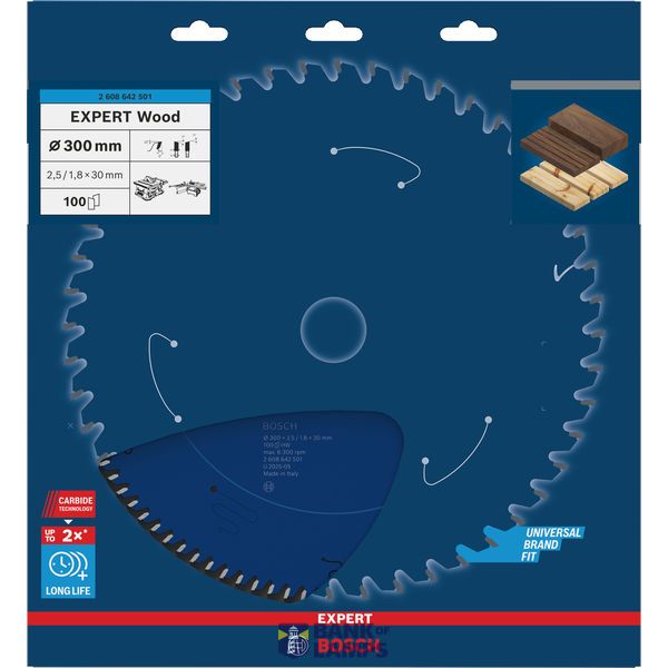 Expert for Wood circular saw blade 300 x 30 x 2,5 mm, 100 image 3
